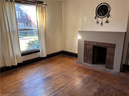 24 Hunt Street, Hamilton, ON - Indoor With Fireplace
