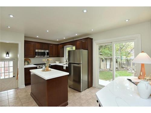 130 Delmar Drive, Hamilton, ON - Indoor Photo Showing Kitchen With Stainless Steel Kitchen