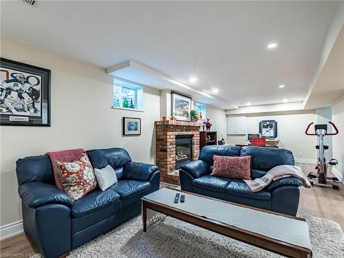 1404 Kimberley Drive, Oakville, ON - Indoor With Fireplace