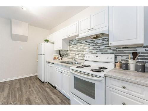 196 Picton Street E, Hamilton, ON - Indoor Photo Showing Kitchen With Double Sink