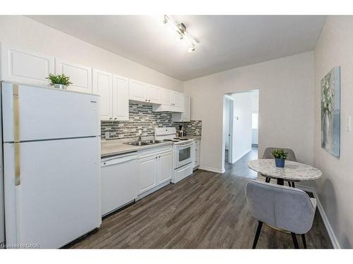 196 Picton Street E, Hamilton, ON - Indoor Photo Showing Kitchen With Double Sink