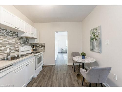196 Picton Street E, Hamilton, ON - Indoor Photo Showing Kitchen With Double Sink