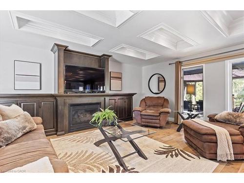 20 Grandy Lane, Cambridge, ON - Indoor Photo Showing Living Room With Fireplace
