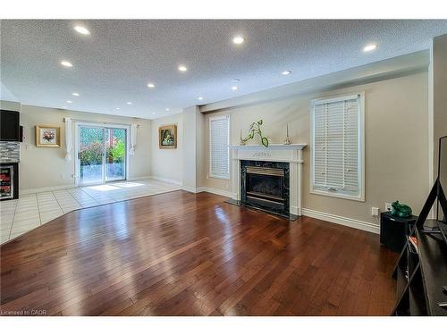 2 Citation Crescent, Hamilton, ON - Indoor Photo Showing Living Room With Fireplace