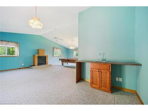 6127 First Line, Erin, ON - Indoor With Fireplace