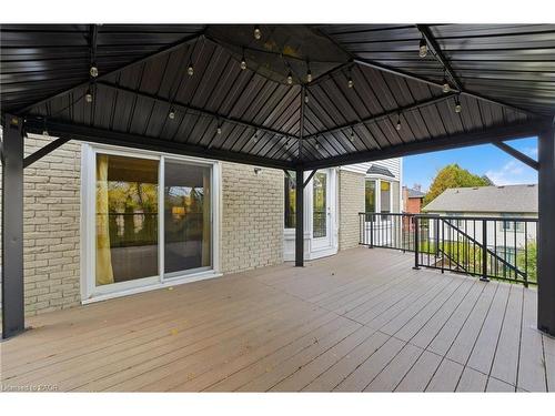 84 Chatterson Drive, Ancaster, ON - Outdoor With Deck Patio Veranda With Exterior