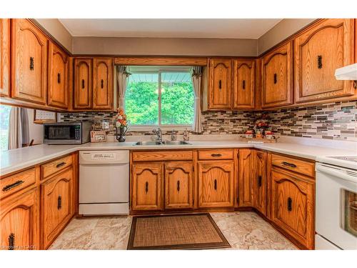 65 Trailview Drive, Kitchener, ON - Indoor Photo Showing Kitchen With Double Sink