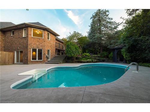 163 Wheelihan Way, Milton, ON - Outdoor With In Ground Pool
