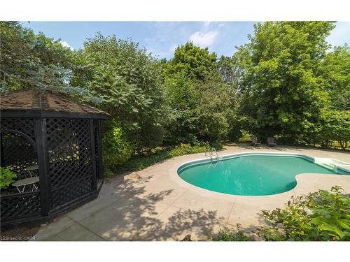163 Wheelihan Way, Milton, ON - Outdoor With In Ground Pool With Backyard