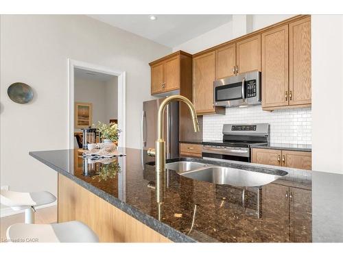 301-50 Murray Street W, Hamilton, ON - Indoor Photo Showing Kitchen With Double Sink With Upgraded Kitchen