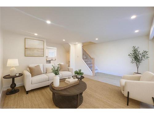 K75-223 Pioneer Drive, Kitchener, ON - Indoor Photo Showing Living Room