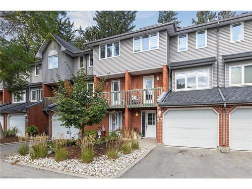 27-89 Woolwich Street, Waterloo, ON - Outdoor With Balcony With Facade