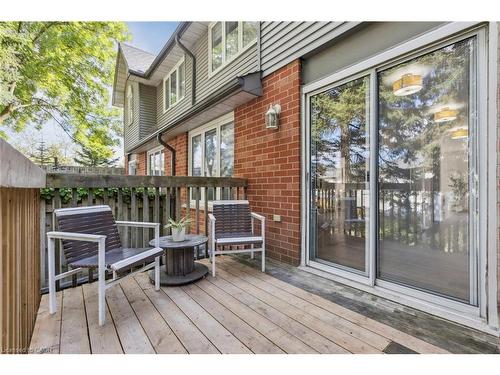 27-89 Woolwich Street, Waterloo, ON - Outdoor With Deck Patio Veranda With Exterior