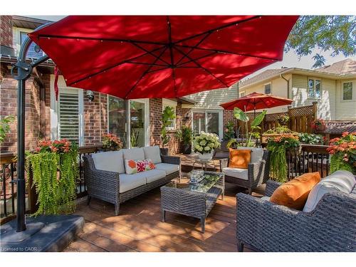 3246 Folkway Drive, Burlington, ON - Outdoor With Deck Patio Veranda