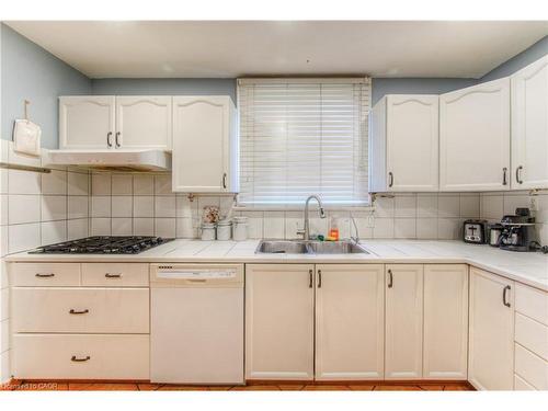 495 Melvin Avenue, Hamilton, ON - Indoor Photo Showing Kitchen With Double Sink