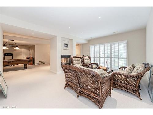 338 River Oak Place, Waterloo, ON - Indoor Photo Showing Living Room With Fireplace