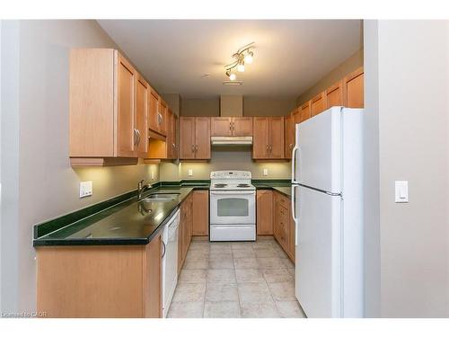 211-165 Duke Street E, Kitchener, ON - Indoor Photo Showing Kitchen