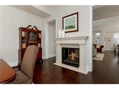 251 Hanover Street, Oakville, ON - Indoor Photo Showing Living Room With Fireplace
