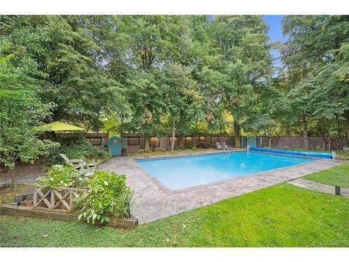 4 Berkley Place, Guelph, ON - Outdoor With In Ground Pool With Backyard