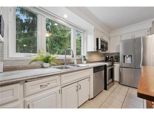 4 Berkley Place, Guelph, ON - Indoor Photo Showing Kitchen With Double Sink