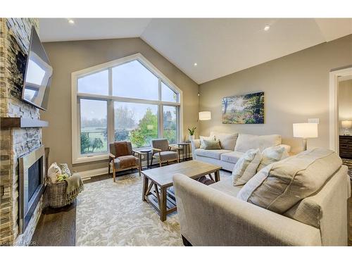 683 Forman Avenue, Stratford, ON - Indoor Photo Showing Living Room With Fireplace