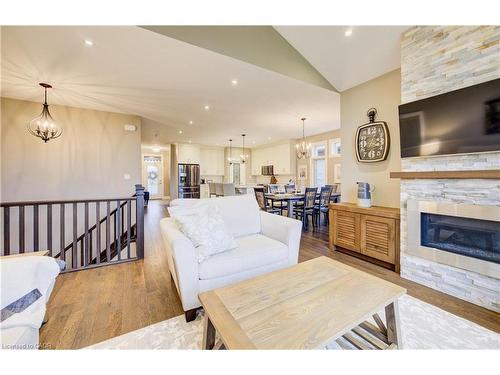 683 Forman Avenue, Stratford, ON - Indoor Photo Showing Living Room With Fireplace
