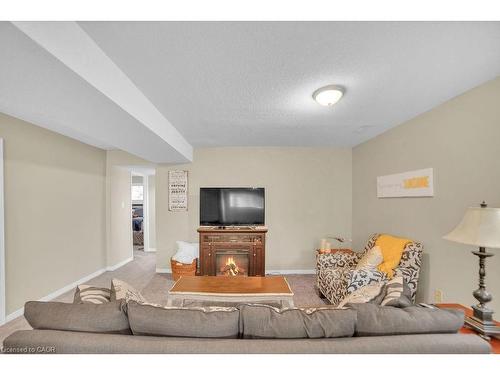 54 Morgan Drive, Caledonia, ON - Indoor Photo Showing Living Room With Fireplace