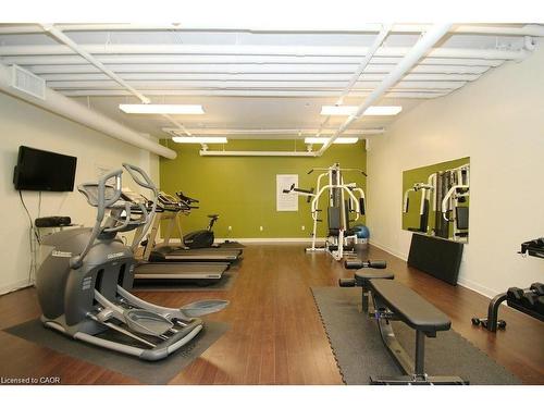 307-191 King Street S, Waterloo, ON - Indoor Photo Showing Gym Room