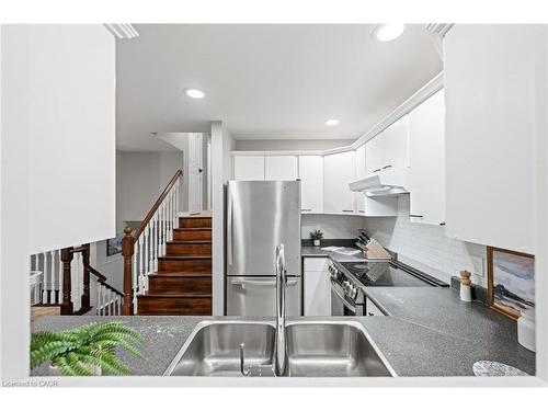 181 Walsh Crescent, Stratford, ON - Indoor Photo Showing Kitchen With Double Sink