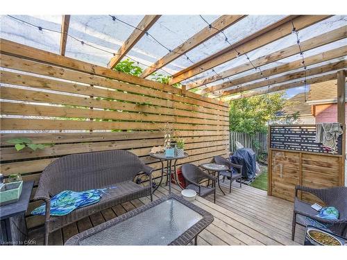 163 Britannia Avenue, Hamilton, ON - Outdoor With Deck Patio Veranda