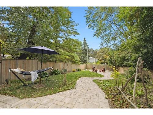 145 Bridgeport Road E, Waterloo, ON - Outdoor With Backyard