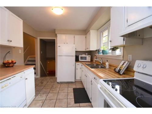 119 Gemini Drive, Hamilton, ON - Indoor Photo Showing Kitchen With Double Sink