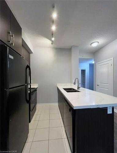 602-85 Robinson Street, Hamilton, ON - Indoor Photo Showing Kitchen With Double Sink
