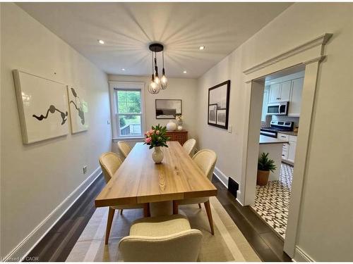 137 Avondale Street, Hamilton, ON - Indoor Photo Showing Dining Room