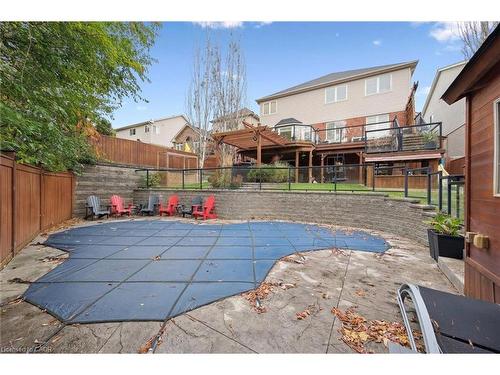 305 Pine Valley Drive, Kitchener, ON - Outdoor With In Ground Pool With Deck Patio Veranda