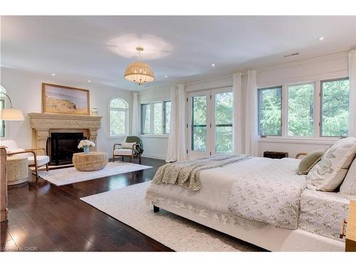 106 Appleby Place, Burlington, ON - Indoor Photo Showing Bedroom With Fireplace
