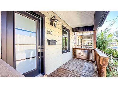 250 Avondale Street, Hamilton, ON - Outdoor With Deck Patio Veranda With Exterior