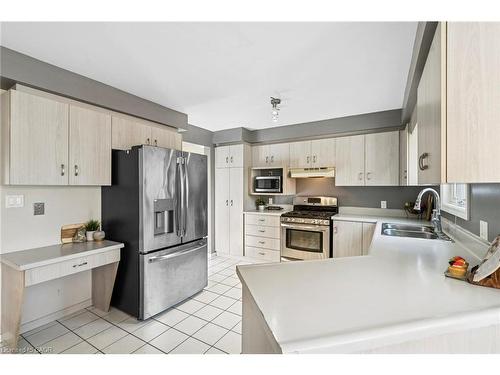 2210 Heidi Avenue, Burlington, ON - Indoor Photo Showing Kitchen With Double Sink