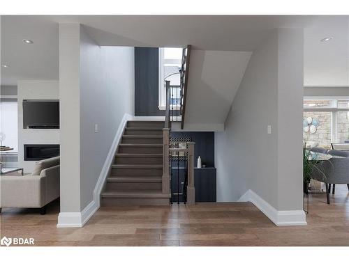 443 Seabourne Drive, Oakville, ON - Indoor Photo Showing Other Room With Fireplace