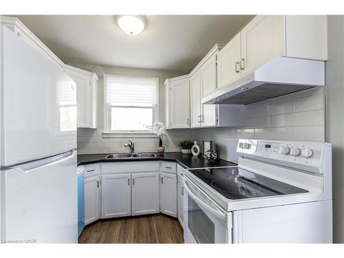 20 West 1St Street, Hamilton, ON - Indoor Photo Showing Kitchen With Double Sink