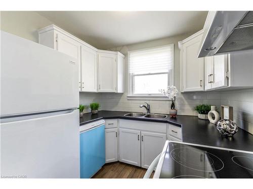 20 West 1St Street, Hamilton, ON - Indoor Photo Showing Kitchen With Double Sink