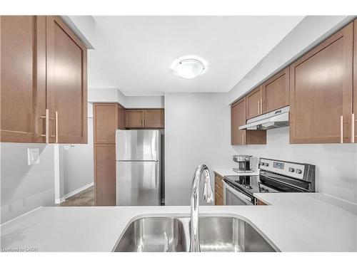 77W-77 Westminster Crescent, Fergus, ON - Indoor Photo Showing Kitchen With Stainless Steel Kitchen With Double Sink