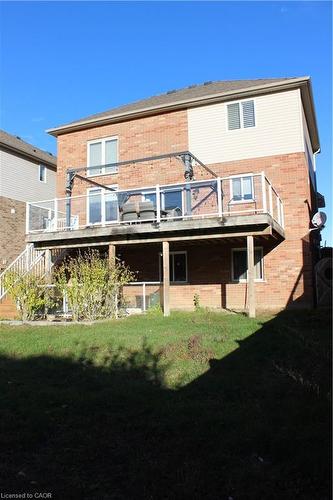 561 Thomas Slee Drive, Kitchener, ON - Outdoor With Deck Patio Veranda