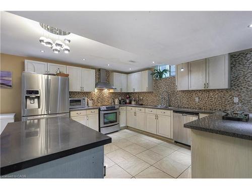 254 Rymal Road W, Hamilton, ON - Indoor Photo Showing Kitchen With Upgraded Kitchen