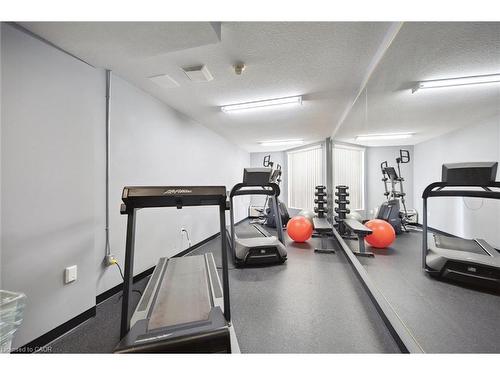 706-255 Keats Way, Waterloo, ON - Indoor Photo Showing Gym Room