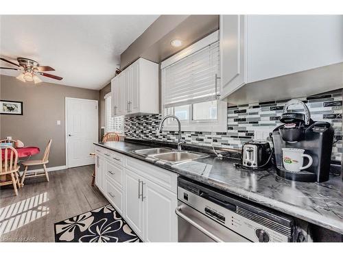 46 Roberts Crescent, Kitchener, ON - Indoor Photo Showing Kitchen With Double Sink