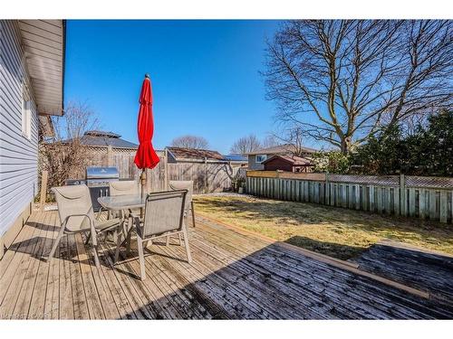 46 Roberts Crescent, Kitchener, ON - Outdoor With Deck Patio Veranda