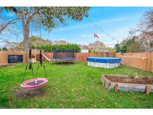 12 Duncan Drive, St. Catharines, ON - Outdoor With Above Ground Pool With Backyard