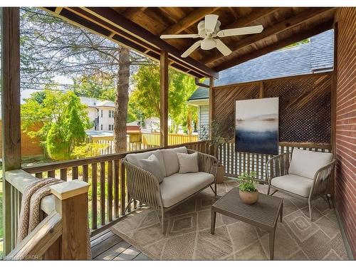 43 Mcnaughton Street, Cambridge, ON - Outdoor With Deck Patio Veranda With Exterior