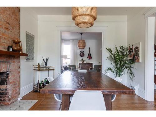 189 West Avenue N, Hamilton, ON - Indoor With Fireplace